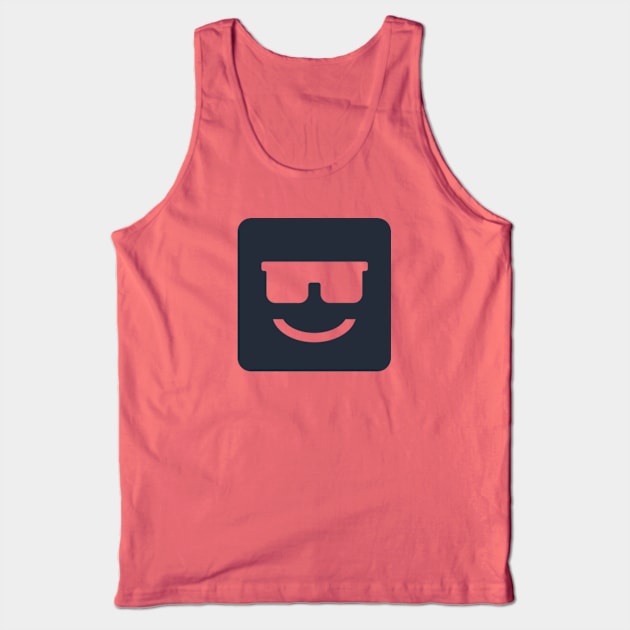 Cool emoji face with sunglasses Tank Top by sungraphica